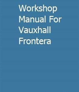 Frontera 1999-2001
